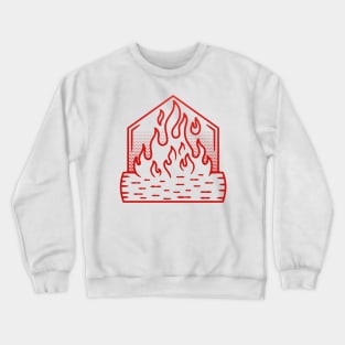 Bonfire red Crewneck Sweatshirt